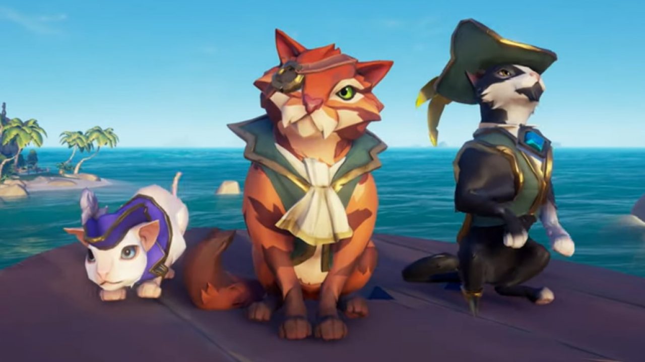 Питомцы в игре «Sea of Thieves» озвучены реальными кошками разработчиков –  Снег.TV